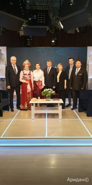 Участие в телевизионной программе " Окна города", посвящённой фестивалю национальных культур.