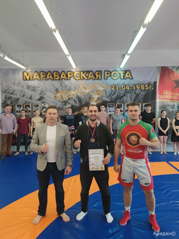 25-26 мая боец клуба Рахим Караев занял 3 место в Кубке Мира по панкратиону, который проходил в Минске